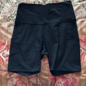 Offline by Aerie Hugger High-Rise Bike Shorts with Pockets